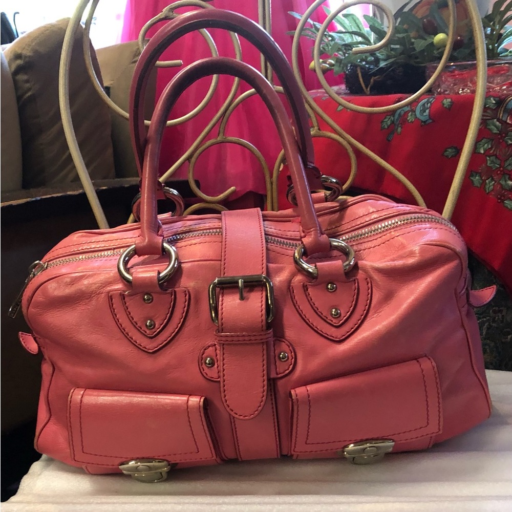 Marc Jacob’s Speedy Buckle Pink Handbag